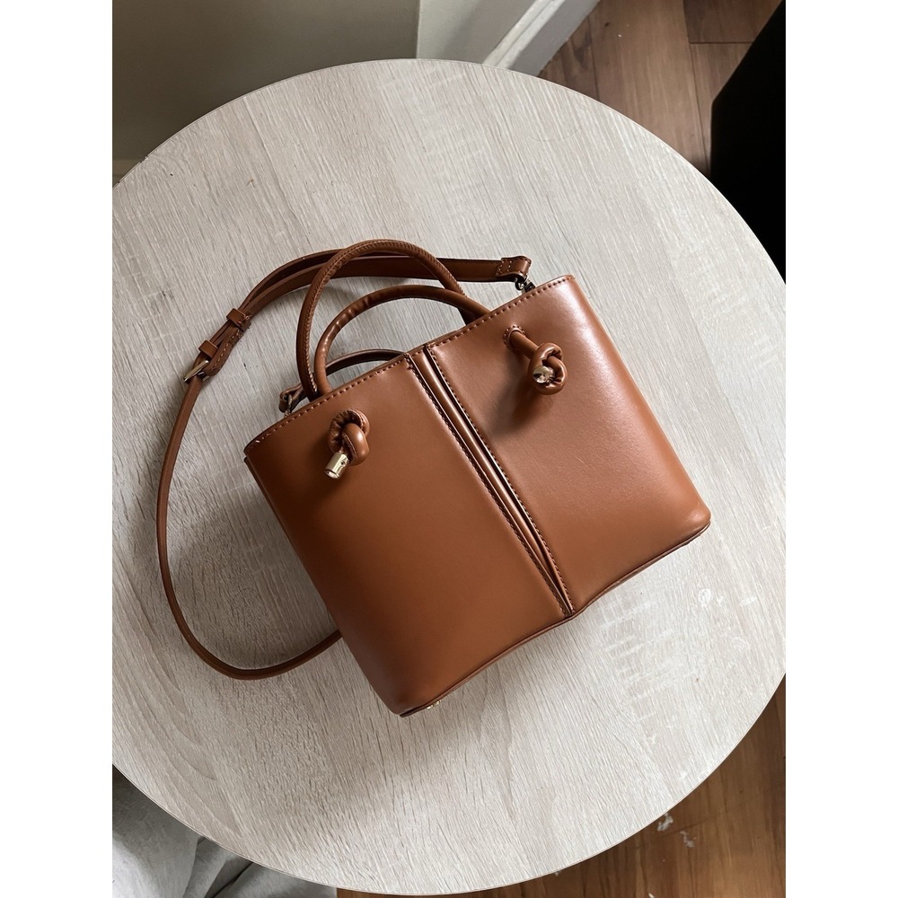 Zara Brown Crossbody Bag
